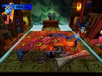 une photo d'Ã©cran de Crash Bandicoot 2 sur Sony Playstation